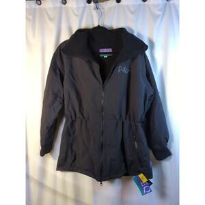 EQ Equestrian riding jacket womens XS Dupont Suplex, pull waist Horse logo NWT